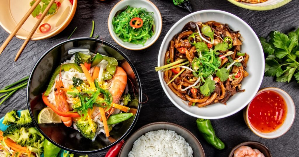 10 dishes that cannot be missing in an Asian catering